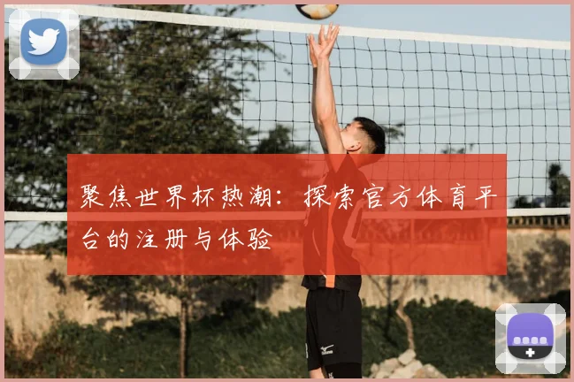 聚焦世界杯热潮：探索官方体育平台的注册与体验